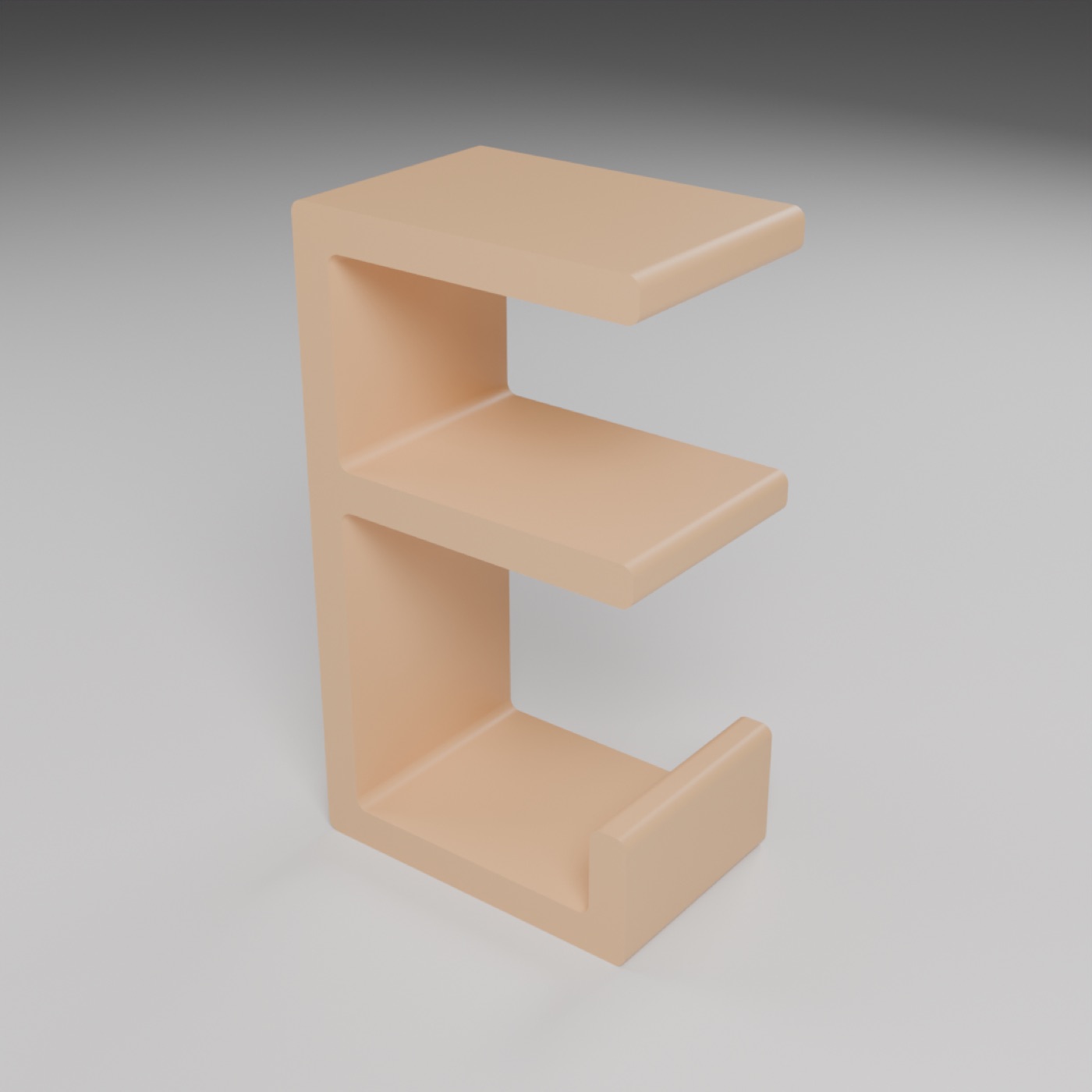 3D-printable under-desk headphone hook
